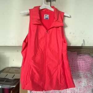 Active by Old Navy XL zip up workout vest with zip pockets